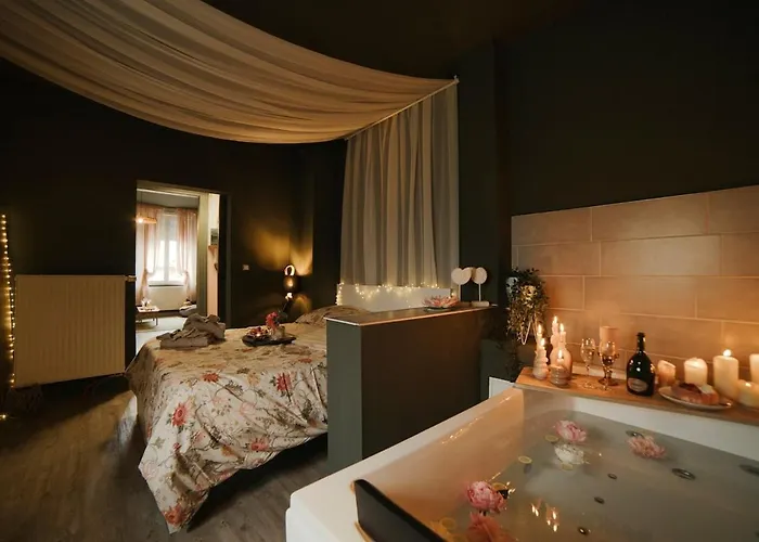 Bliss Insolite Jacuzzi Privee 5 Min Centre شقة *